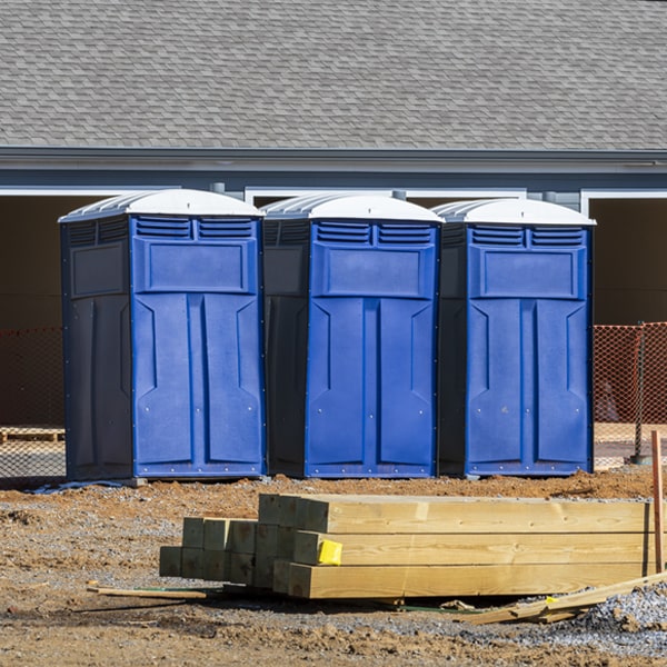 can i customize the exterior of the porta potties with my event logo or branding in Hinckley OH